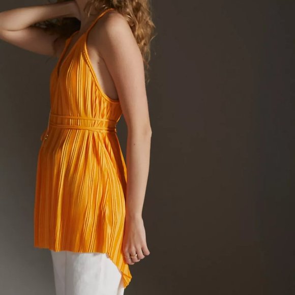 Anthropologie Braided Goddess Halter Top - Picture 2 of 10